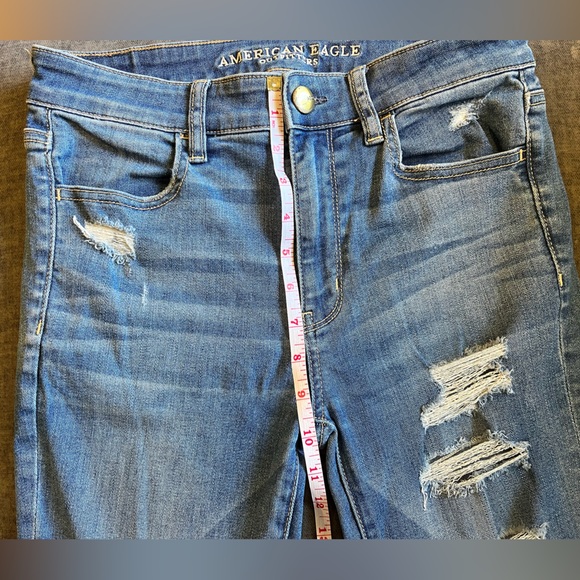 AEO Super Stretch distressed Skinny Jeans - Picture 4 of 4